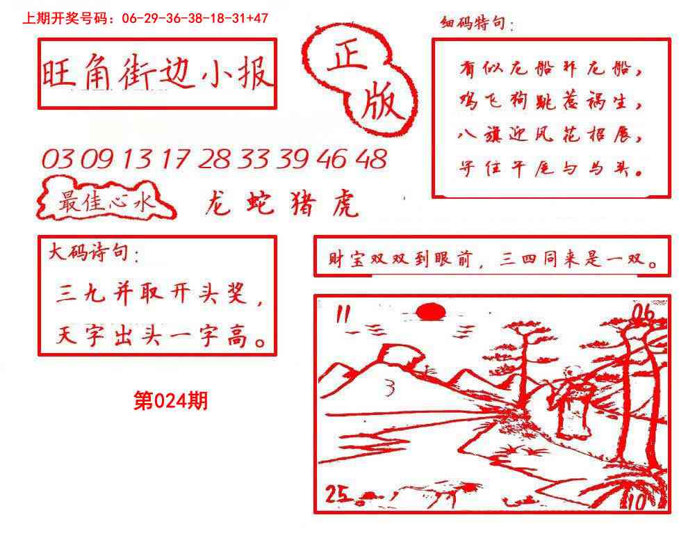 024期旺角街边小报[图]