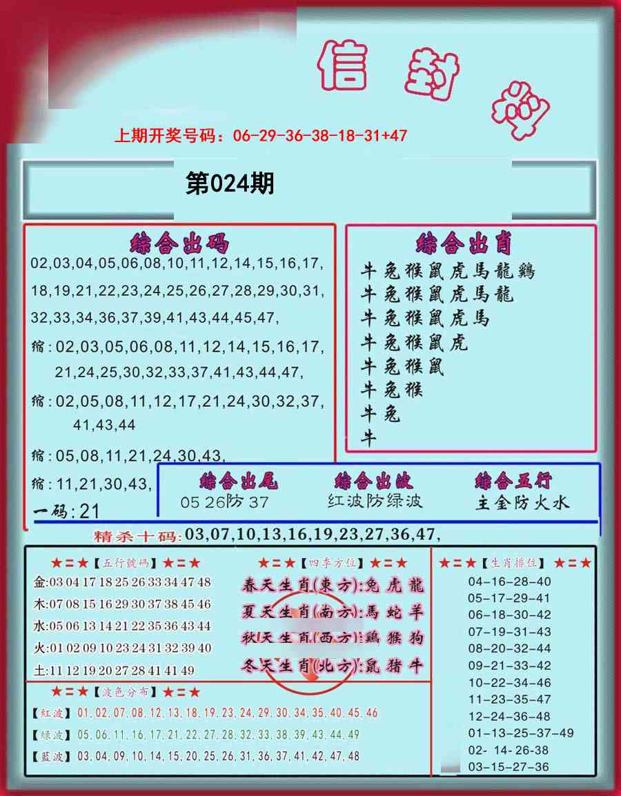 024期信封料[图]