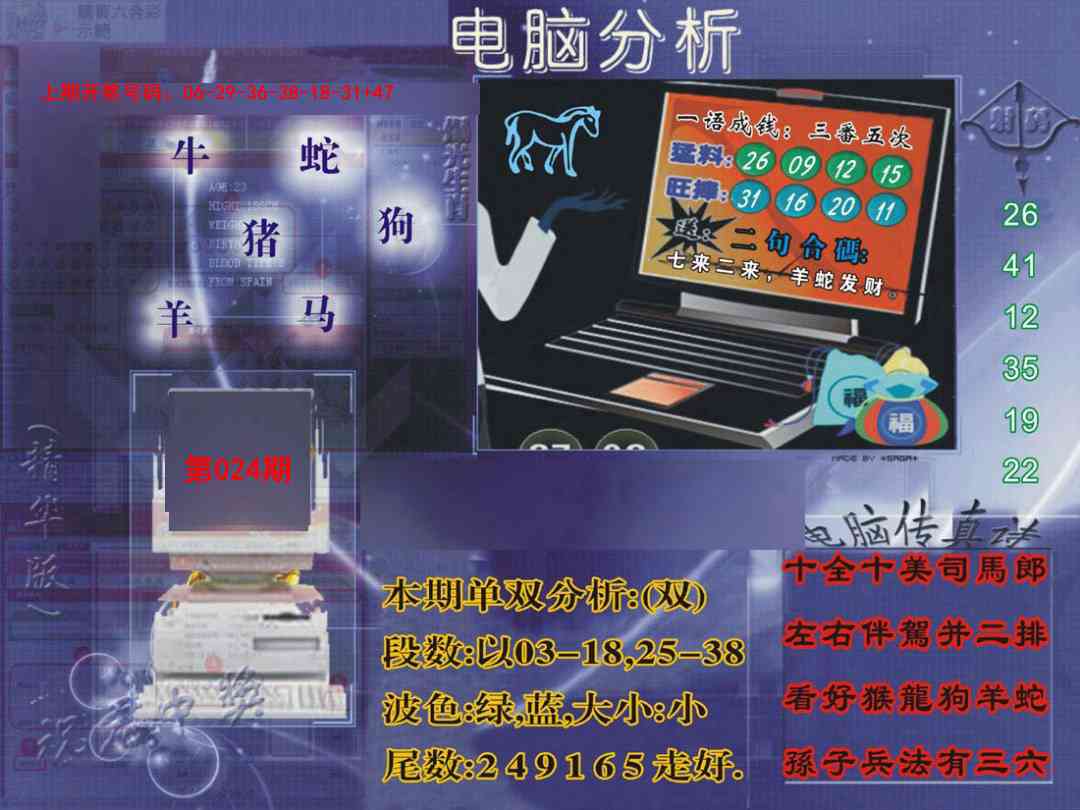 024期正版电脑分析贴士報[图]