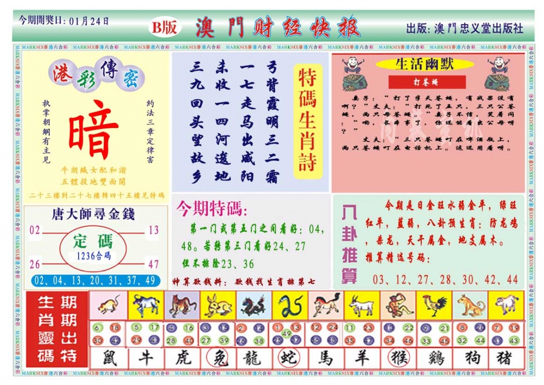 024期财经快报B[图]