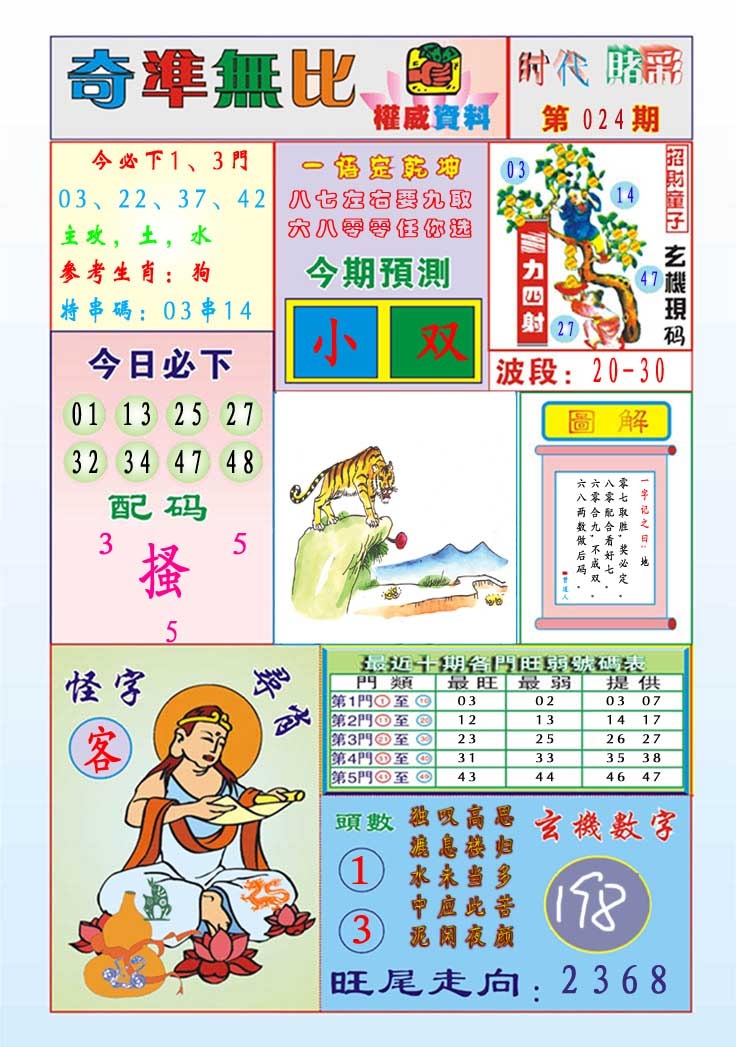 024期奇准无比[图]