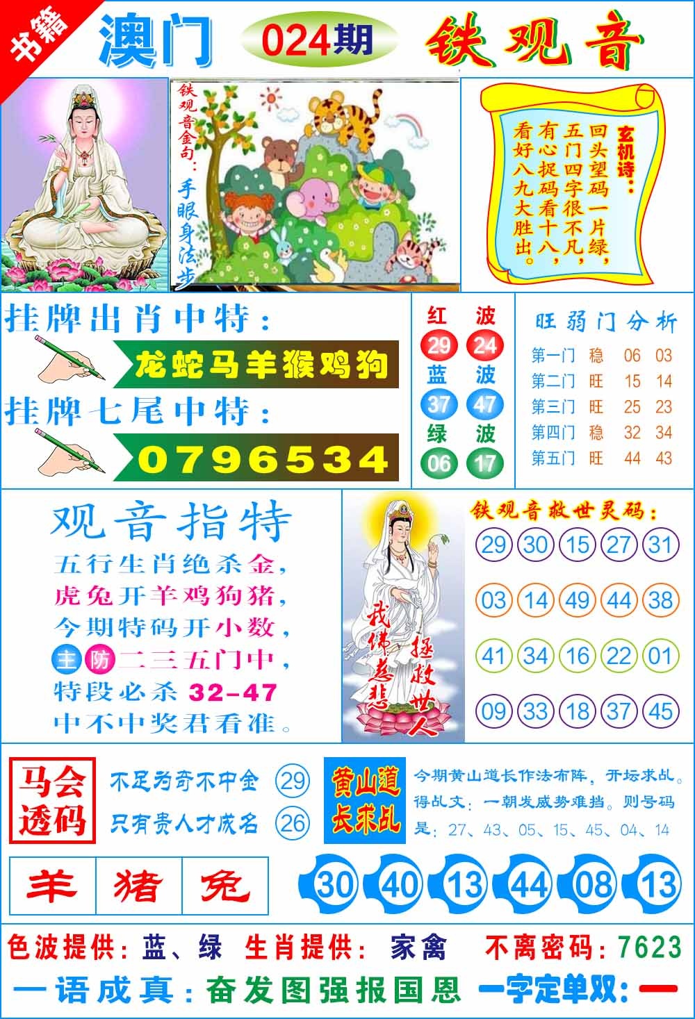 024期澳门铁观音[图]