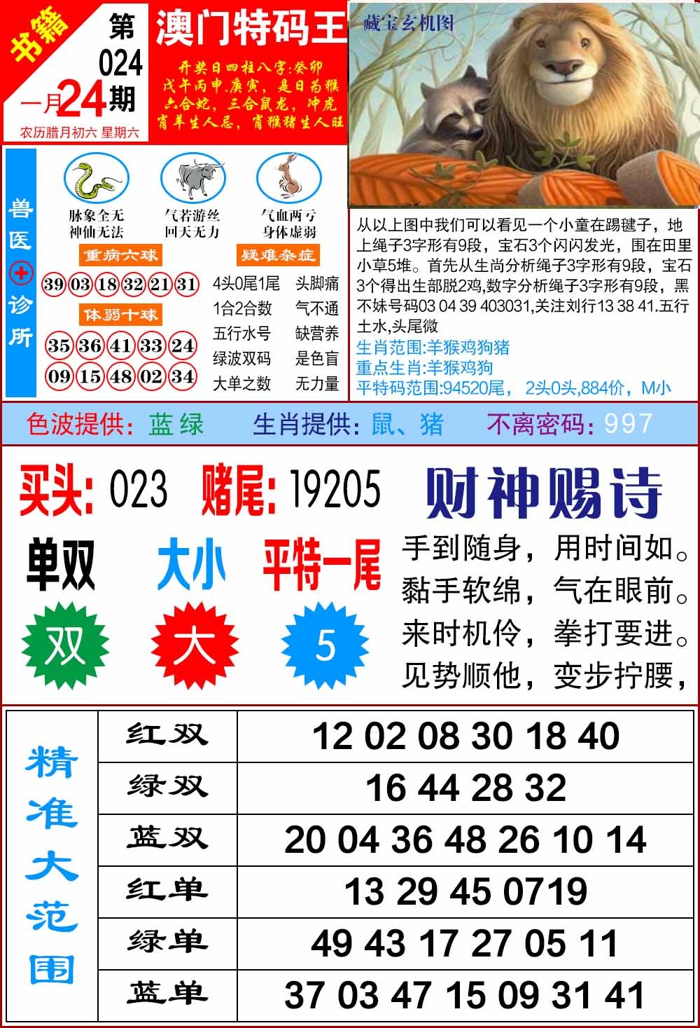 024期澳门特码帝[图]