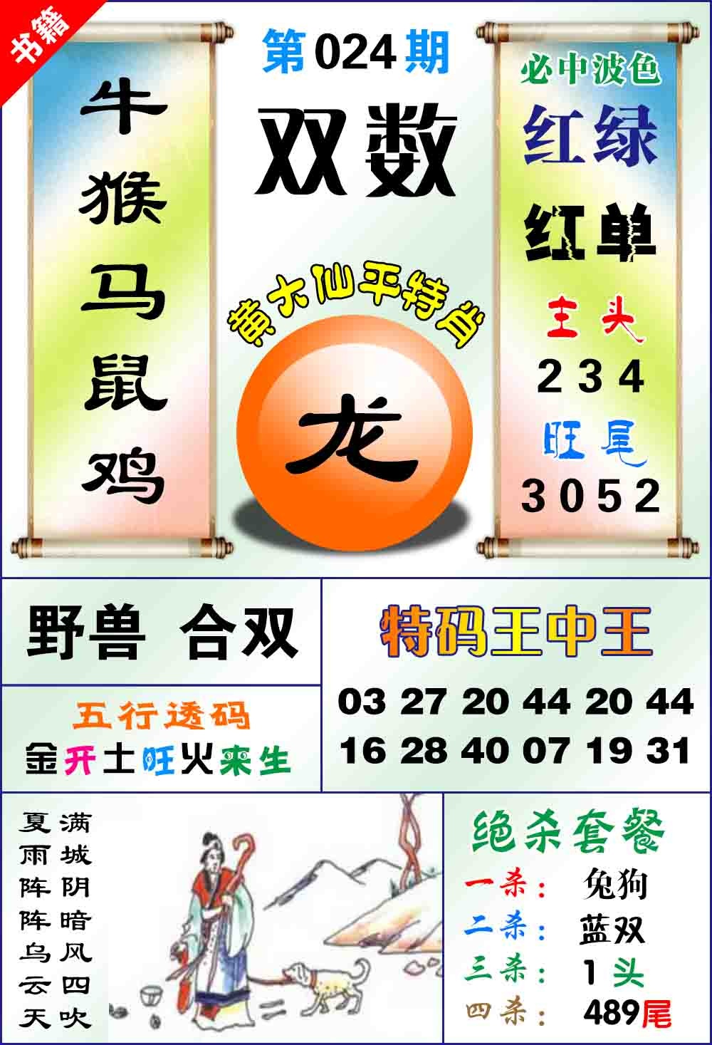 024期澳门平特王中正[图]