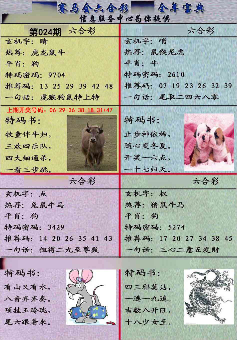 024期宝典报[图]