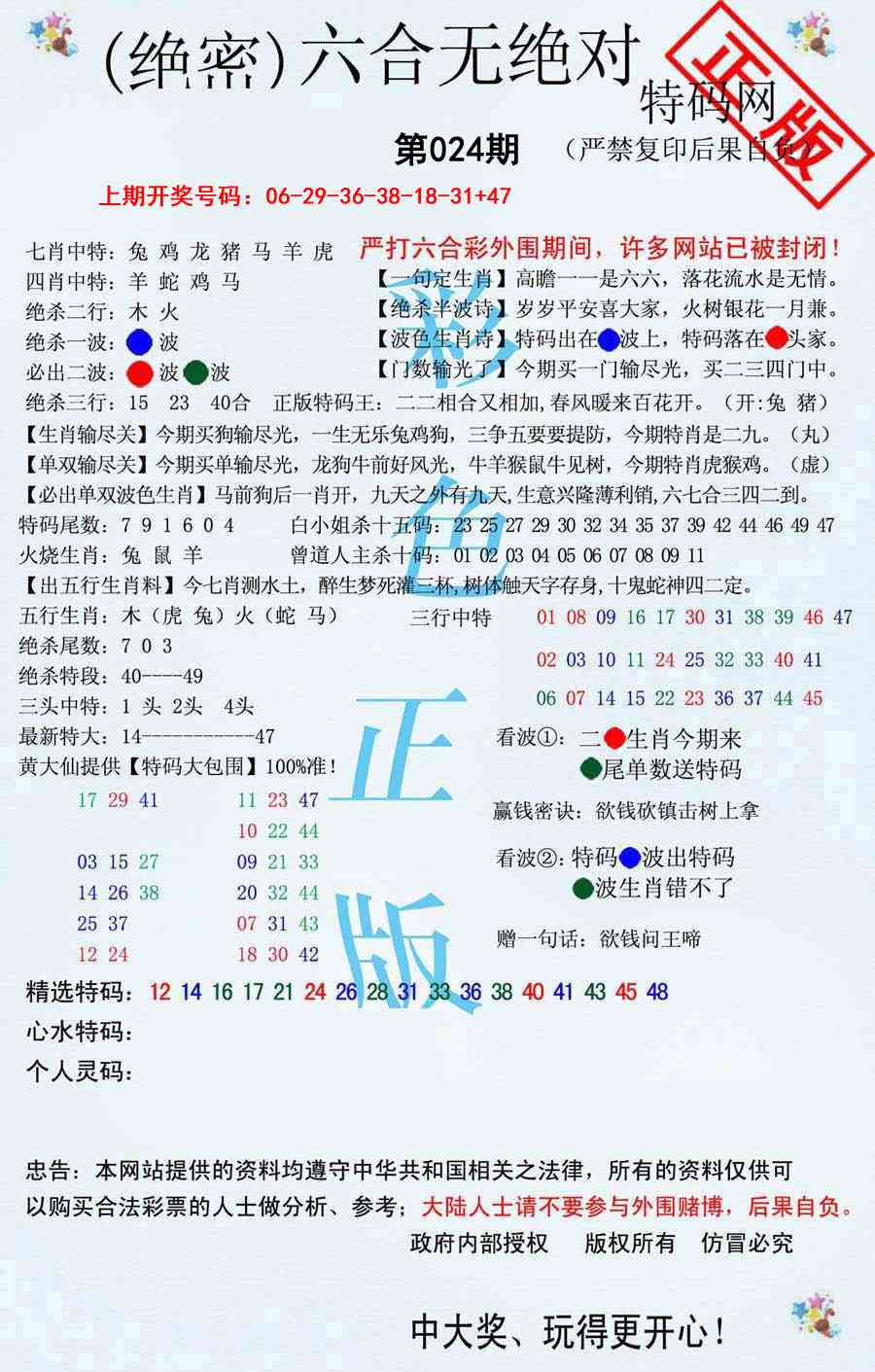 024期六合无绝对[图]