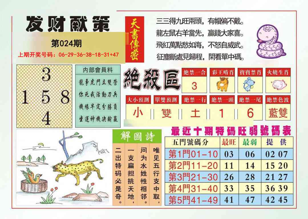 024期发财献策[图]