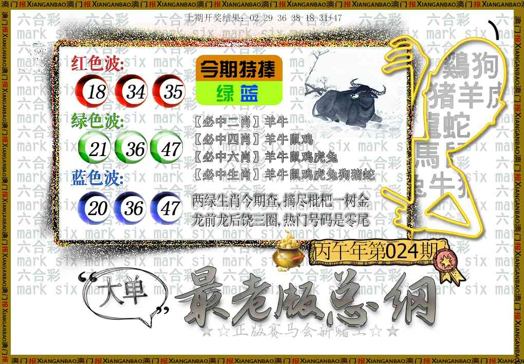 024期最老版总纲[图]