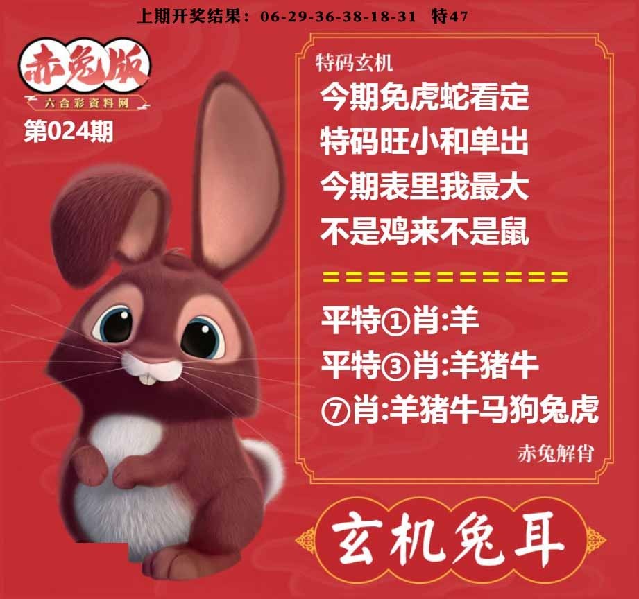 024期玄机兔耳[图]